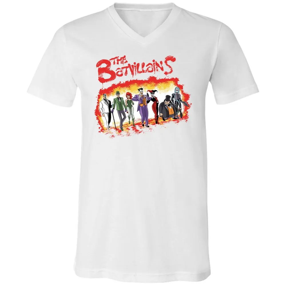 Unisex V-Neck T-Shirt - 447U6RXJ - White - 5