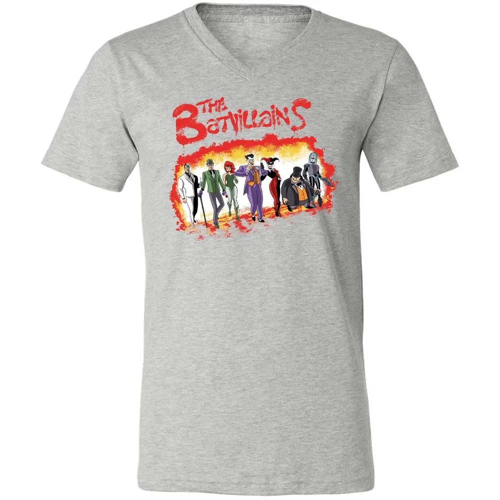 Unisex V-Neck T-Shirt - 447U6RXJ - Athletic Heather - 7