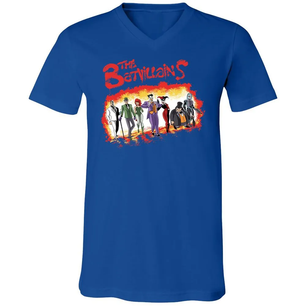 Unisex V-Neck T-Shirt - 447U6RXJ - True Royal - 4