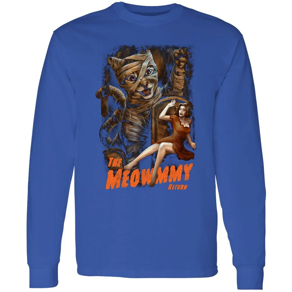 Long Sleeve T-Shirt - 2BWYUXYF - Royal - 8