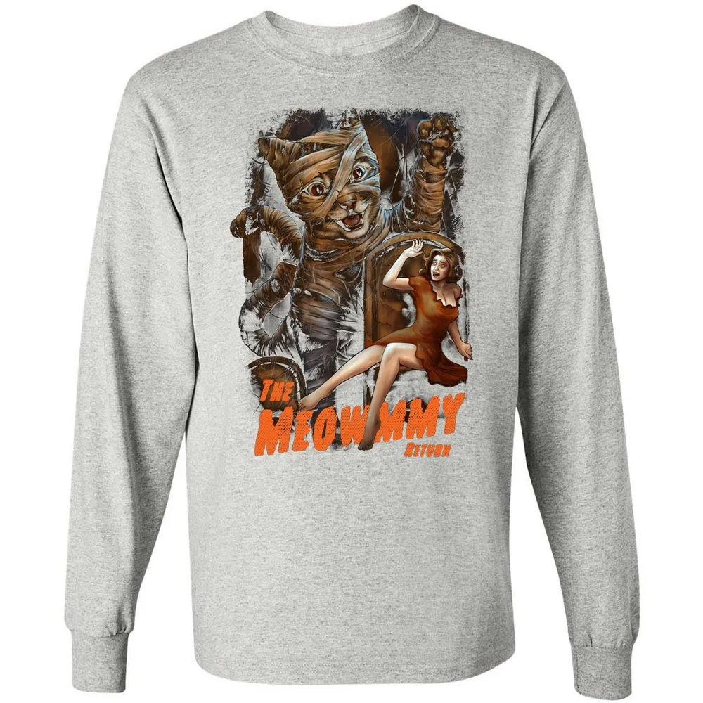 Long Sleeve T-Shirt - 2BWYUXYF - Ash - 7