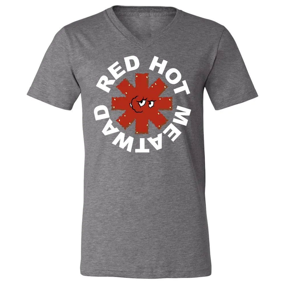 Unisex V-Neck T-Shirt - Z9ZL6VYN - Deep Heather - 13