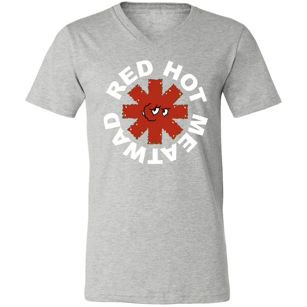 Unisex V-Neck T-Shirt - Z9ZL6VYN - Athletic Heather - 7