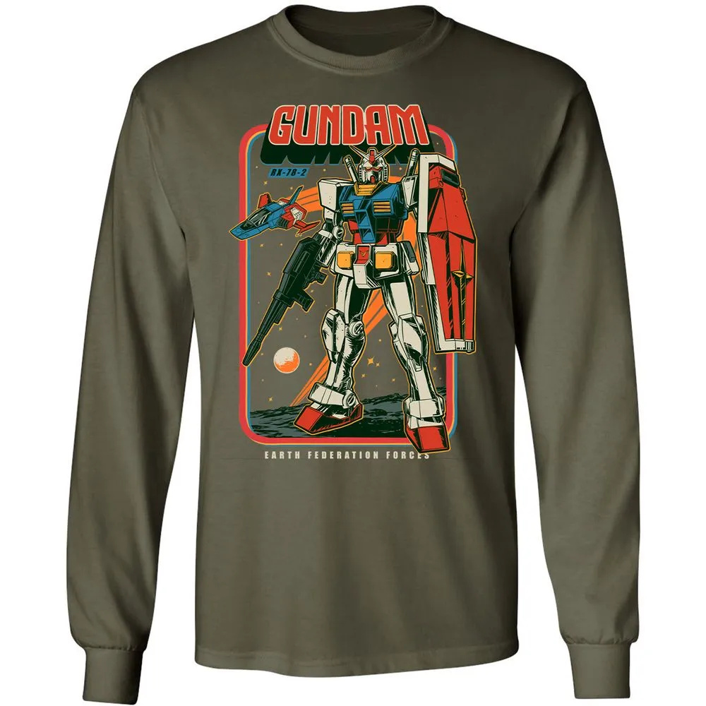 Long Sleeve T-Shirt - 2GY5JSMD - Military Green - 16
