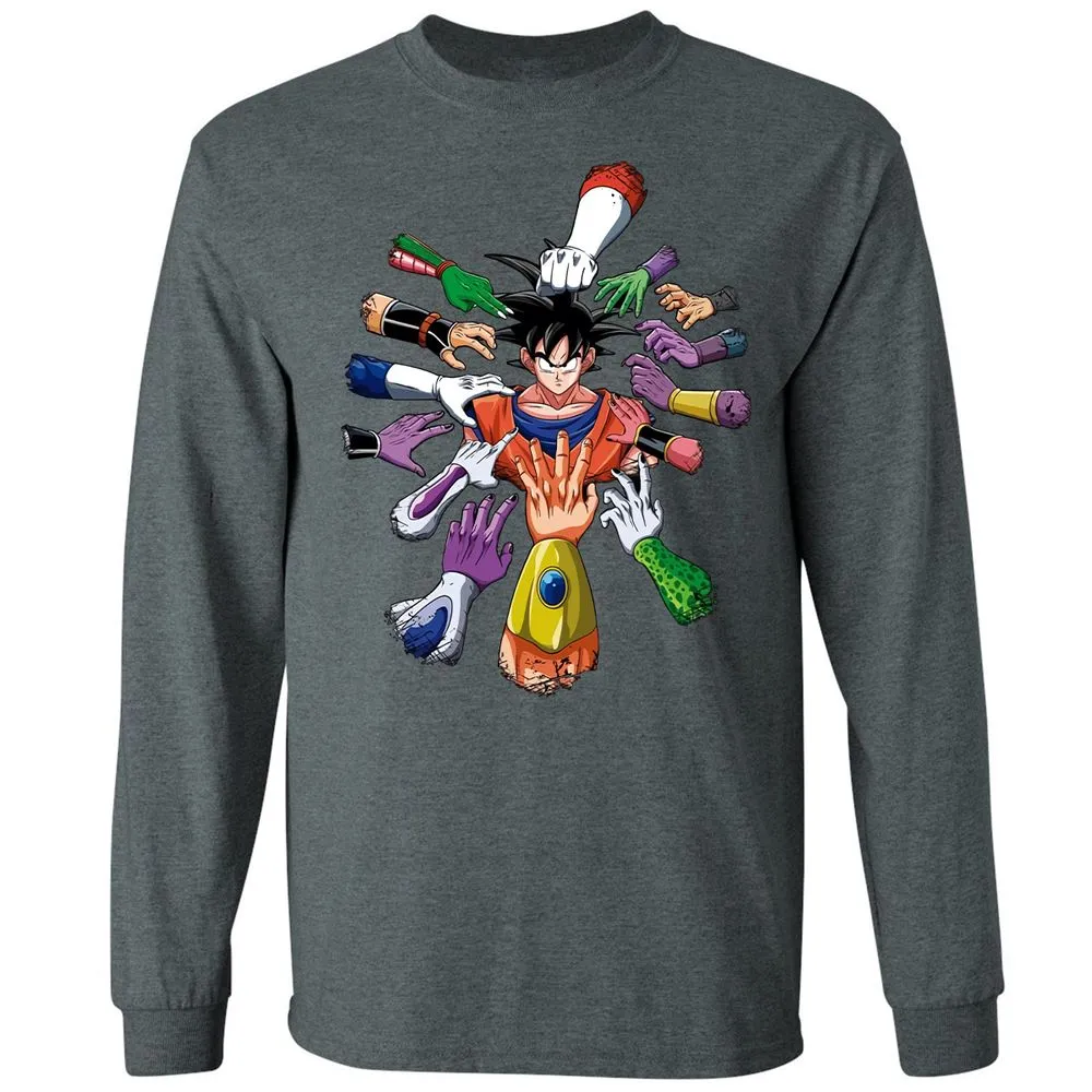 Long Sleeve T-Shirt - HCKKAJFD - Dark Heather - 15