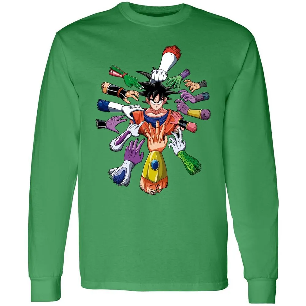 Long Sleeve T-Shirt - HCKKAJFD - Irish Green - 10