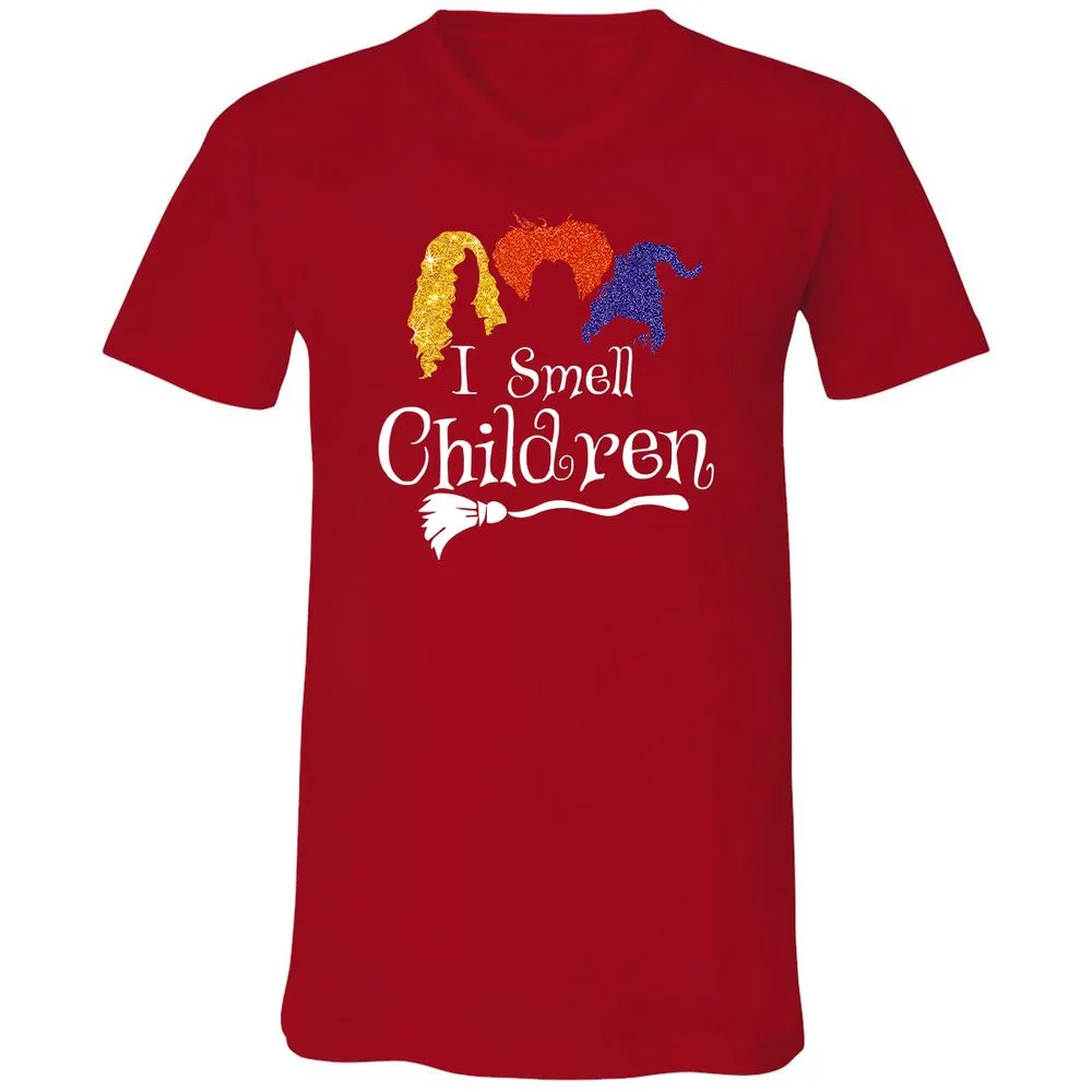 Unisex V-Neck T-Shirt - MFDF78UX - Red - 3