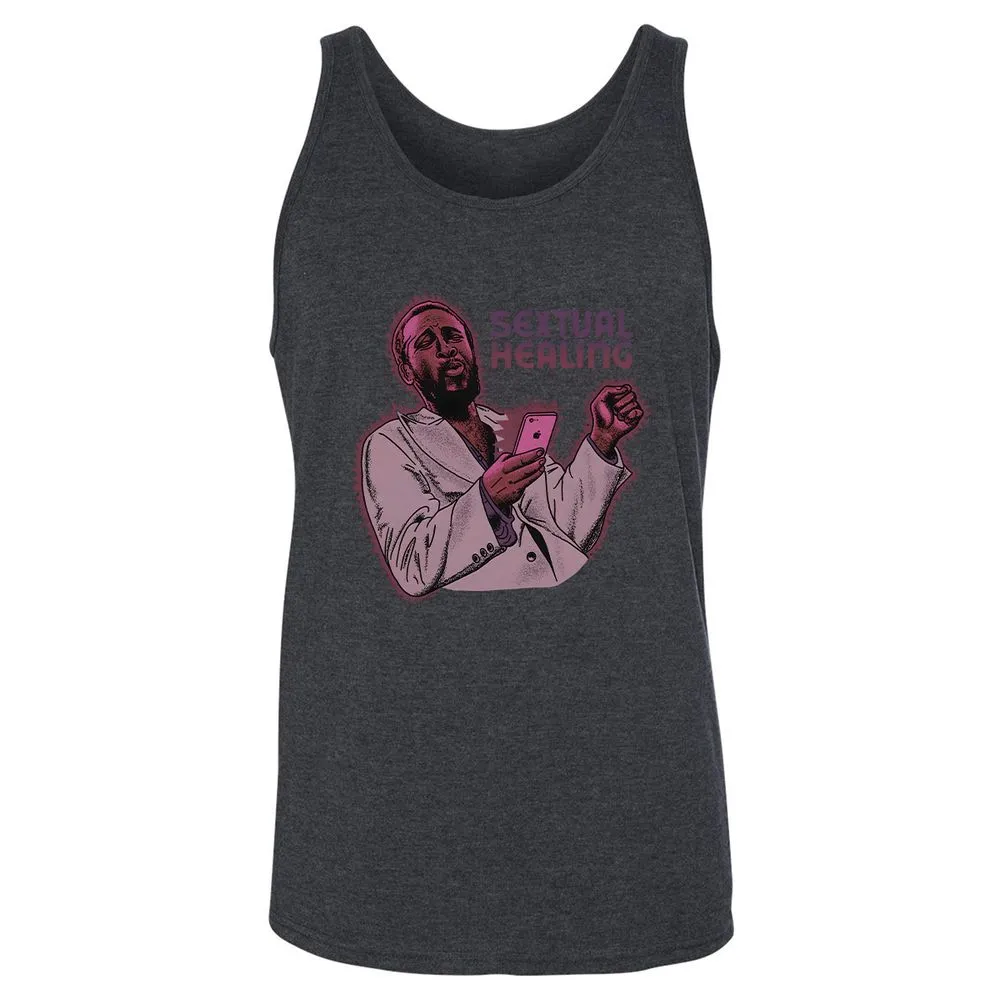 Unisex Jersey Tank - D9Z699GX - Dark Grey Heather - 6
