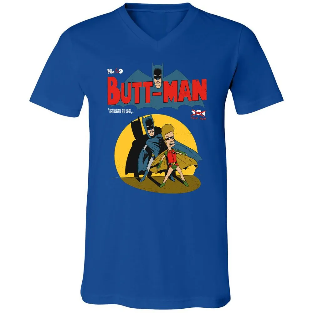 Unisex V-Neck T-Shirt - EC6VPG3K - True Royal - 4