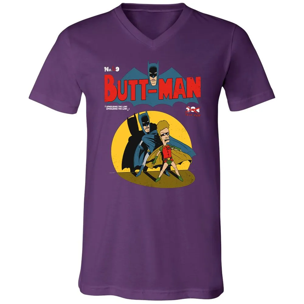 Unisex V-Neck T-Shirt - EC6VPG3K - Team Purple - 9