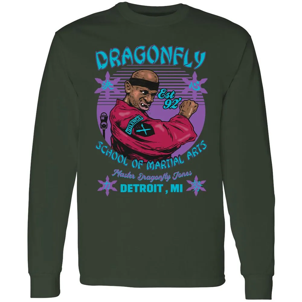 Long Sleeve T-Shirt - 216SE9XX - Forest Green - 4