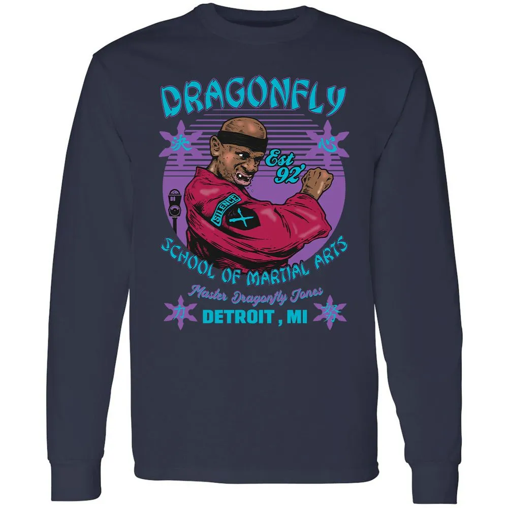 Long Sleeve T-Shirt - 216SE9XX - Navy - 2