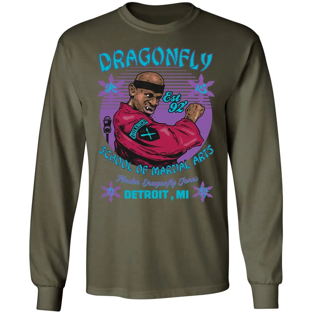 Long Sleeve T-Shirt - 216SE9XX - Military Green - 16