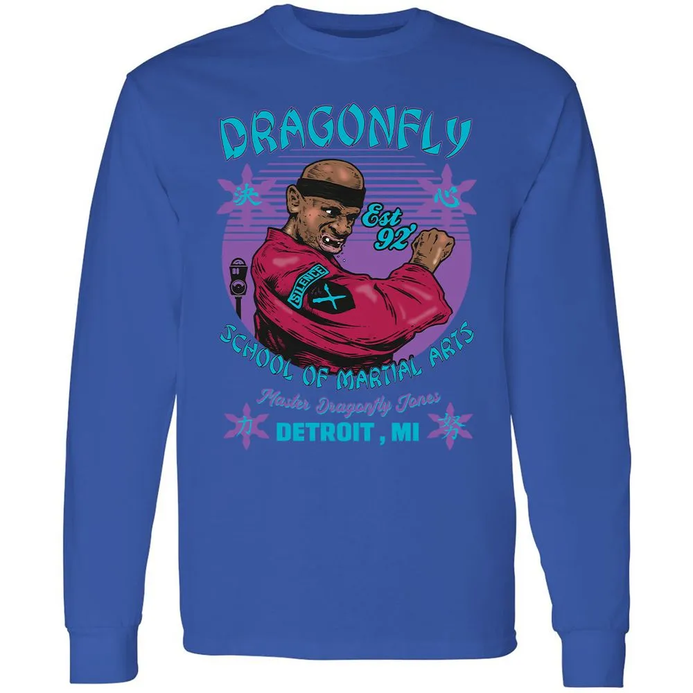 Long Sleeve T-Shirt - 216SE9XX - Royal - 8