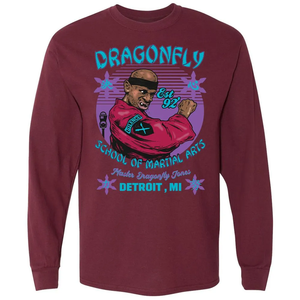 Long Sleeve T-Shirt - 216SE9XX - Maroon - 11