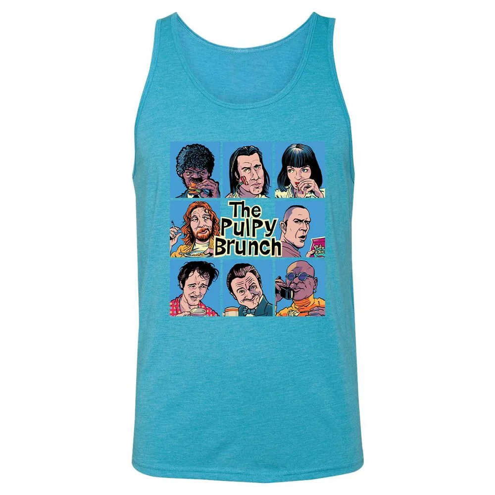 Unisex Jersey Tank - K1NSYMU2 - Aqua Triblend - 3