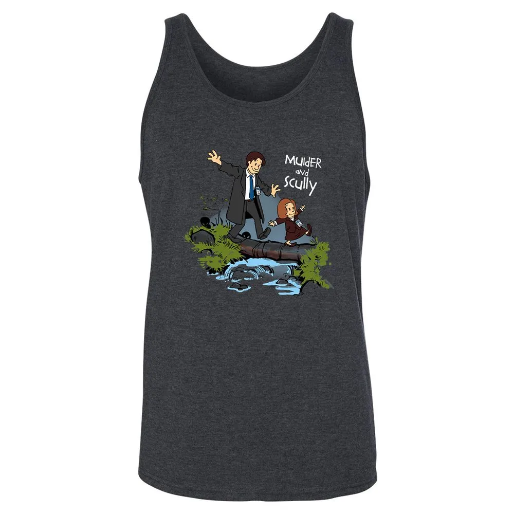 Unisex Jersey Tank - Y7FVVFWZ - Dark Grey Heather - 6