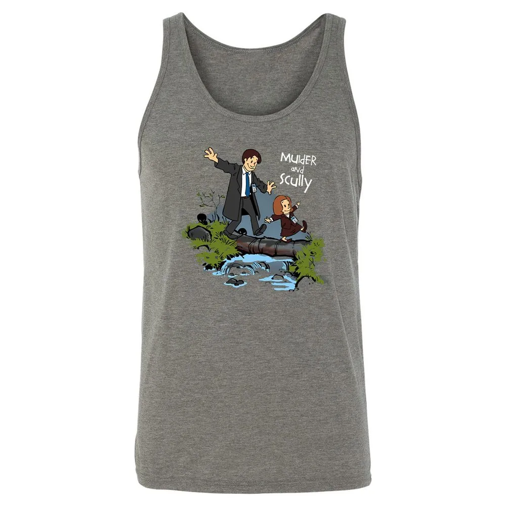 Unisex Jersey Tank - Y7FVVFWZ - Grey Triblend - 8