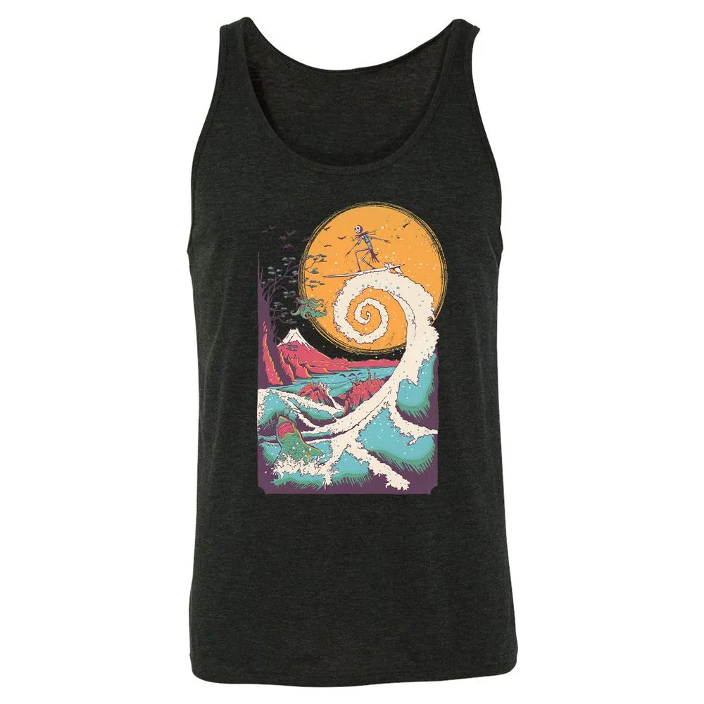 Unisex Jersey Tank - 12VUEUWB - Charcoal Black Triblend - 5