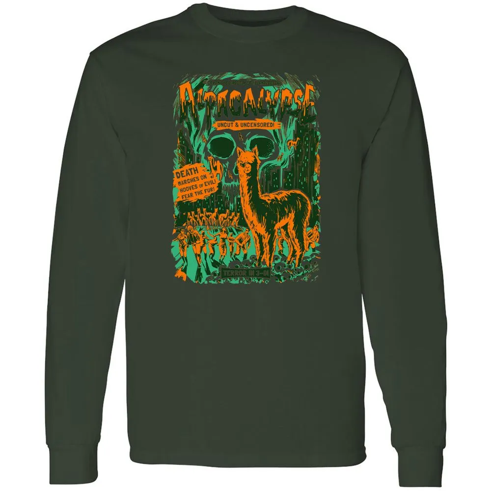 Long Sleeve T-Shirt - 4TF2AY5T - Forest Green - 4