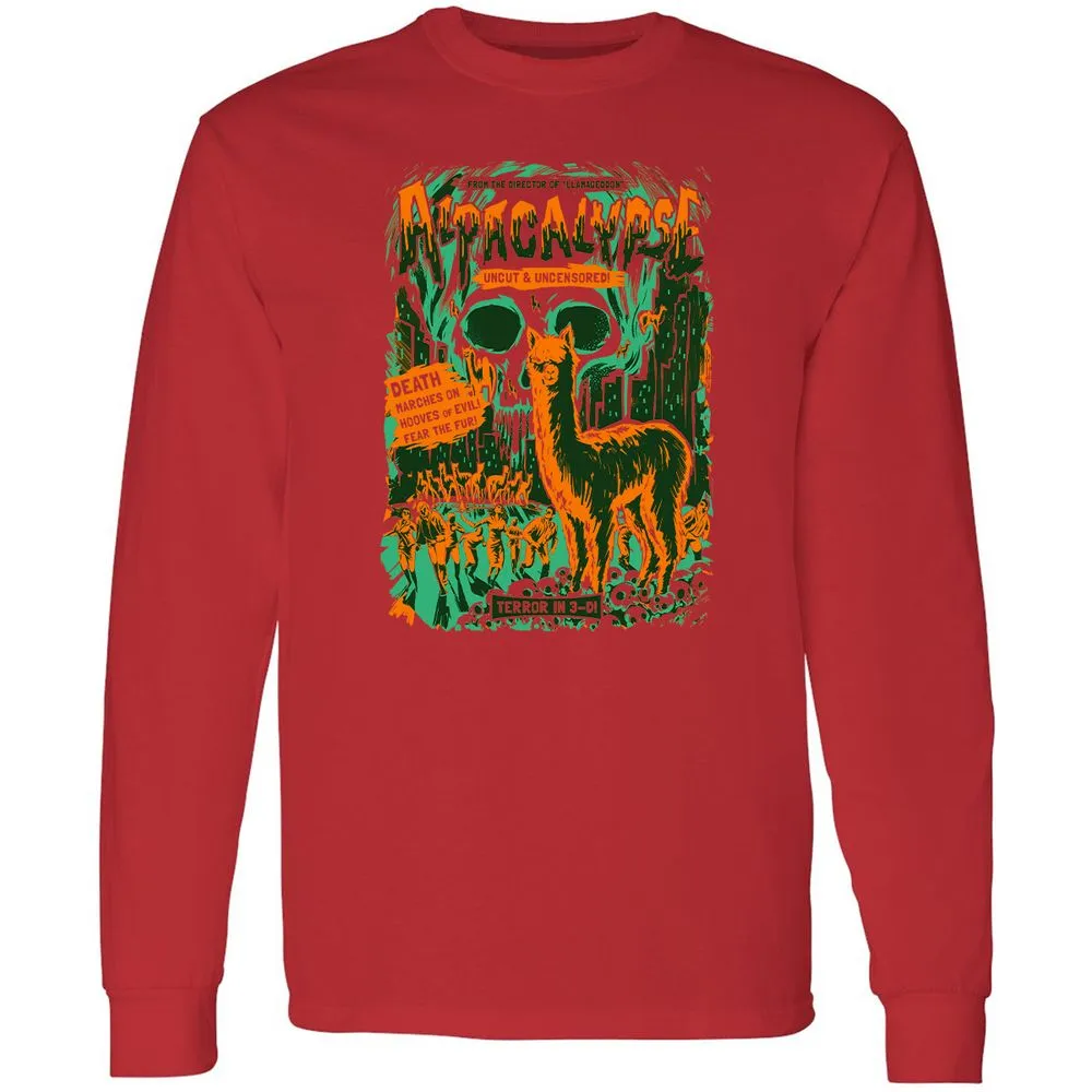 Long Sleeve T-Shirt - 4TF2AY5T - Red - 14