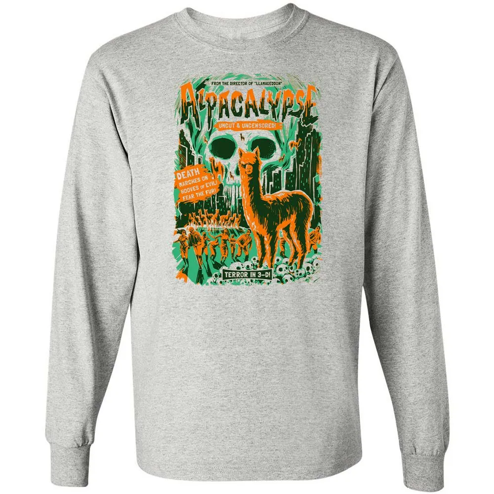 Long Sleeve T-Shirt - 4TF2AY5T - Ash - 7