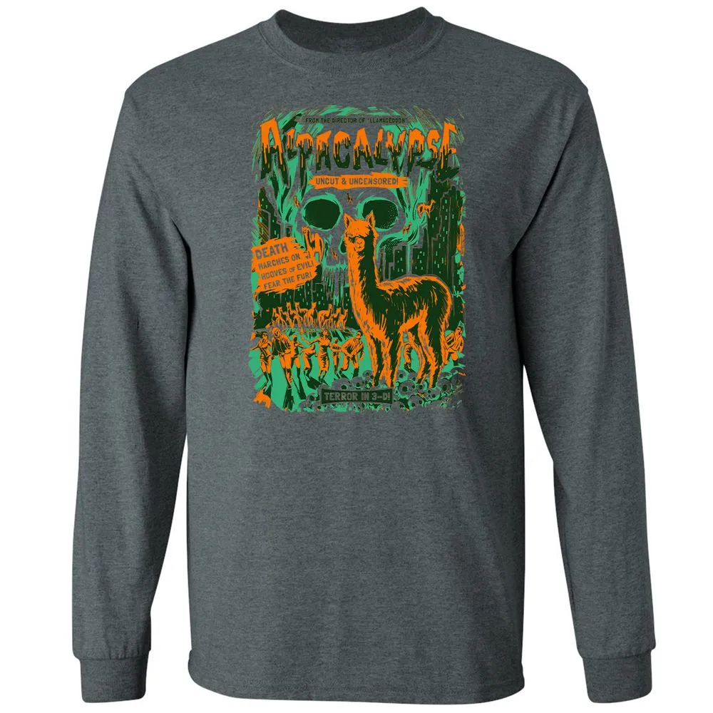 Long Sleeve T-Shirt - 4TF2AY5T - Dark Heather - 15