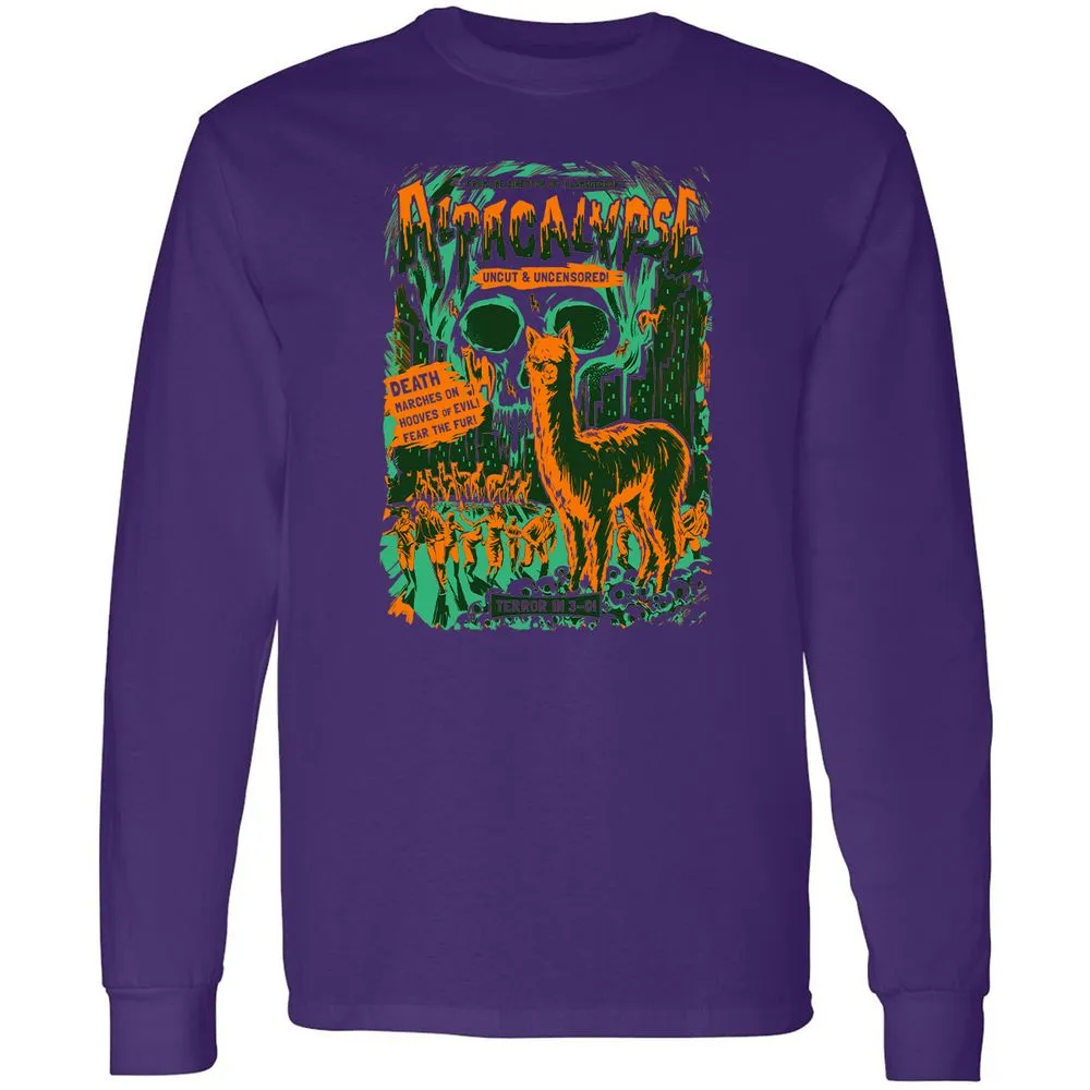 Long Sleeve T-Shirt - 4TF2AY5T - Purple - 13