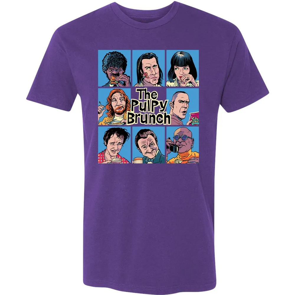 Premium Unisex T-Shirt - EDG35ZLQ - Purple Rush - 7
