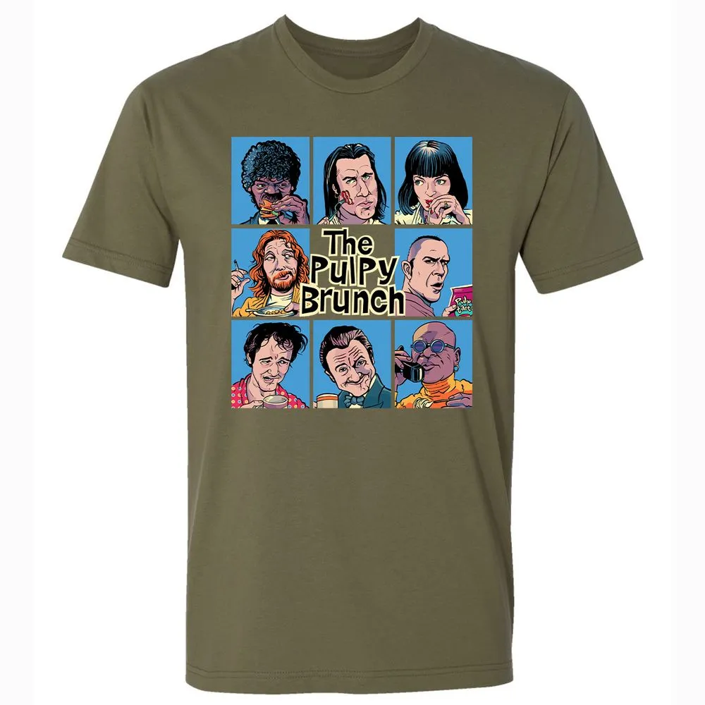 Premium Unisex T-Shirt - EDG35ZLQ - Military Green - 5