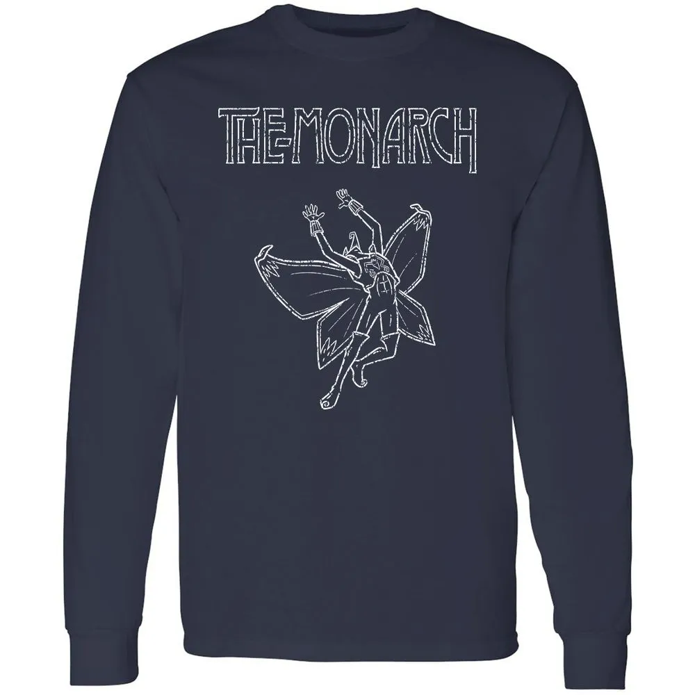 Long Sleeve T-Shirt - Z757QV61 - Navy - 2