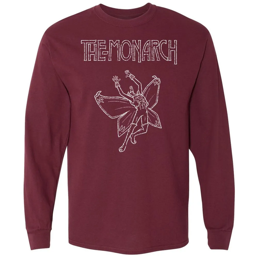 Long Sleeve T-Shirt - Z757QV61 - Maroon - 11