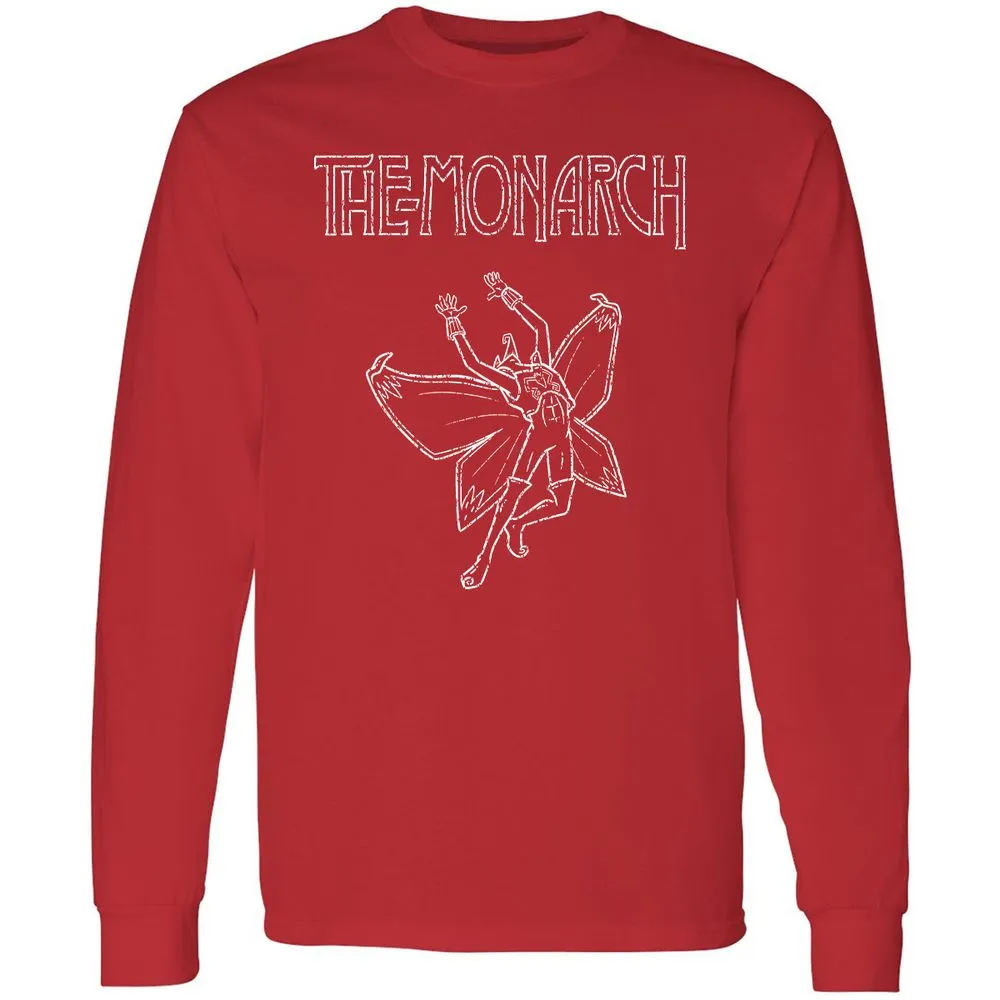 Long Sleeve T-Shirt - Z757QV61 - Red - 14
