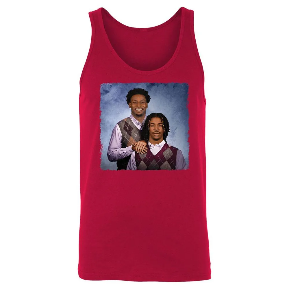 Unisex Jersey Tank - UF2GZ524 - Red - 11