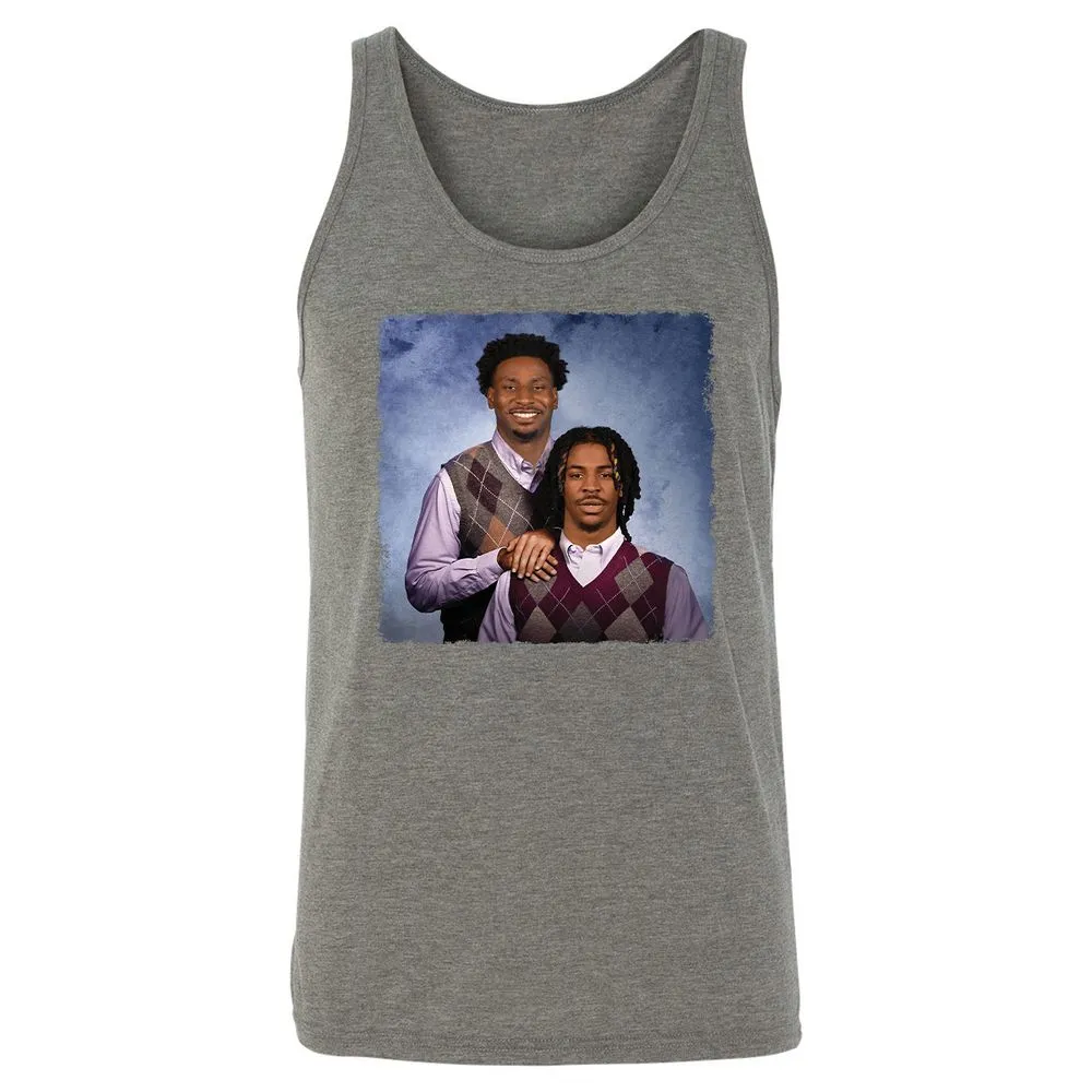 Unisex Jersey Tank - UF2GZ524 - Grey Triblend - 8