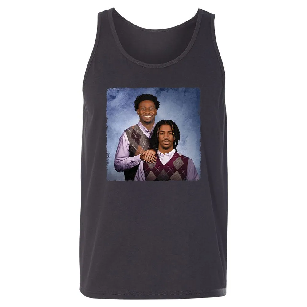 Unisex Jersey Tank - UF2GZ524 - Dark Grey - 7