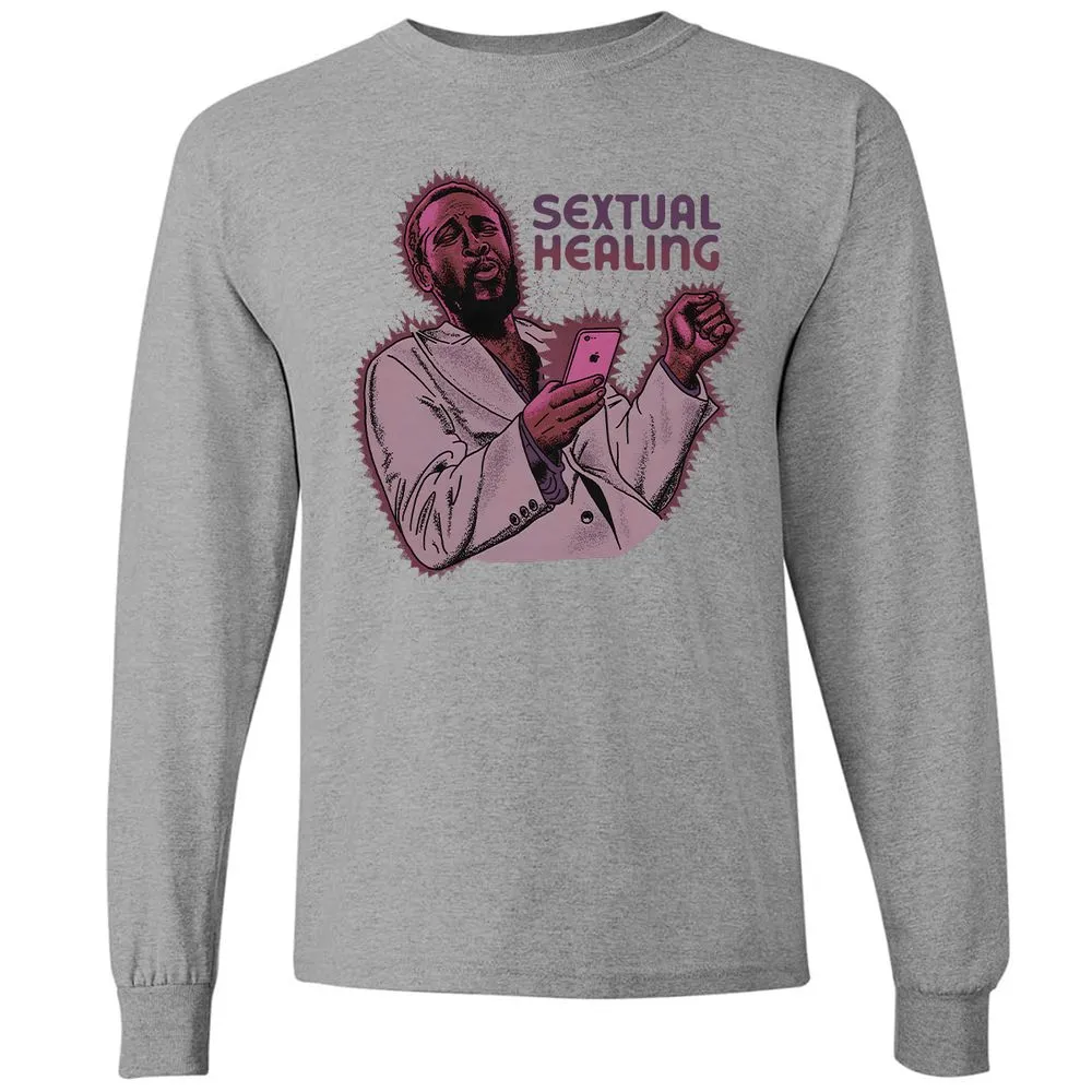 Long Sleeve T-Shirt - 9JD7FVGL - Graphite Heather - 6