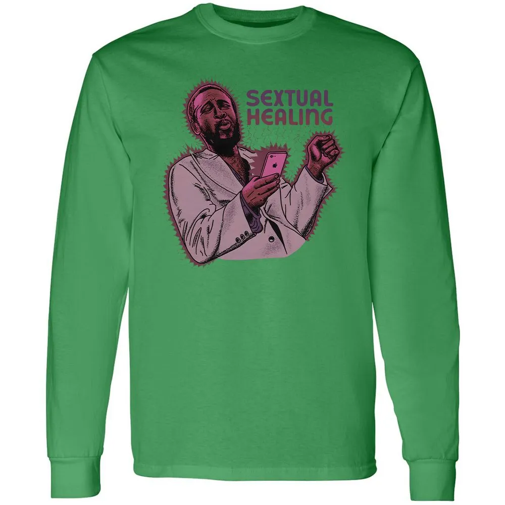 Long Sleeve T-Shirt - 9JD7FVGL - Irish Green - 10