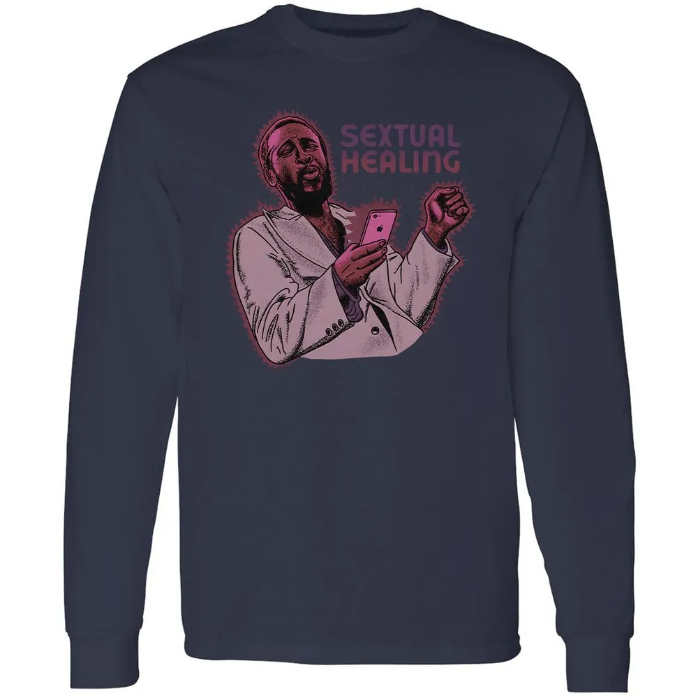Long Sleeve T-Shirt - 9JD7FVGL - Navy - 2