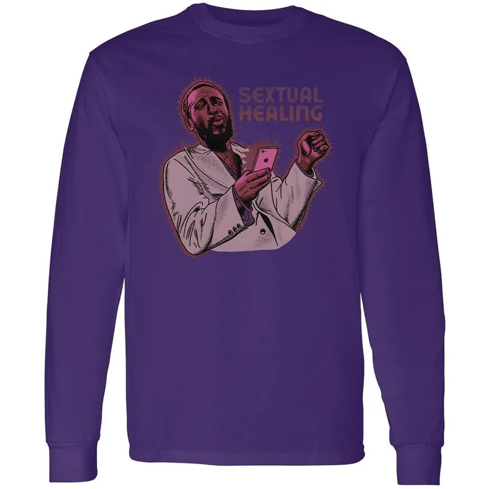 Long Sleeve T-Shirt - 9JD7FVGL - Purple - 13