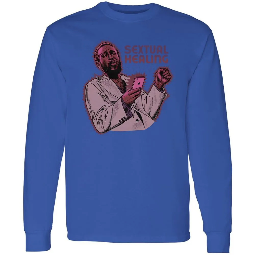 Long Sleeve T-Shirt - 9JD7FVGL - Royal - 8