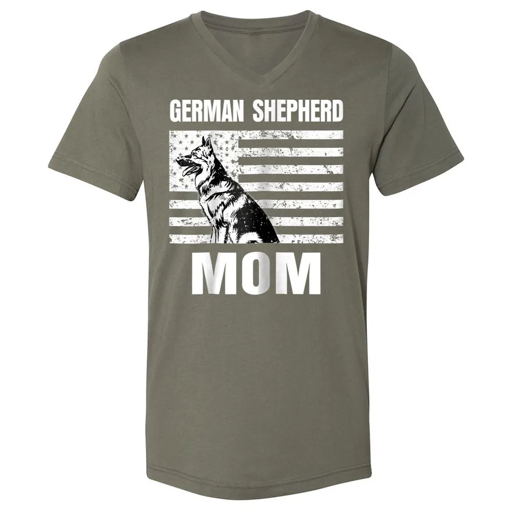 Unisex V-Neck T-Shirt - HZMVDJ22 - Military Green - 10