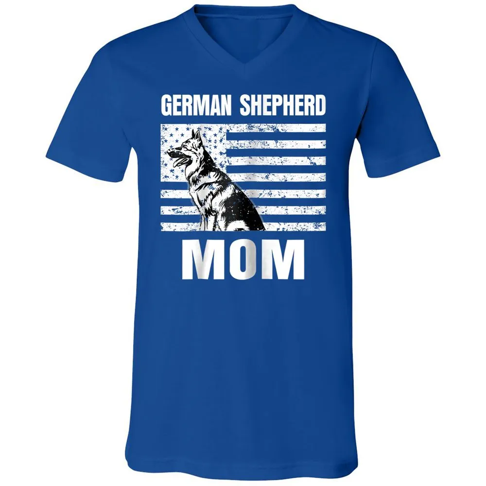 Unisex V-Neck T-Shirt - HZMVDJ22 - True Royal - 4