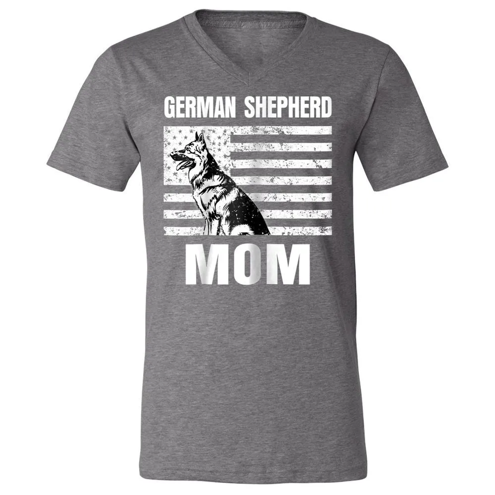 Unisex V-Neck T-Shirt - HZMVDJ22 - Deep Heather - 13