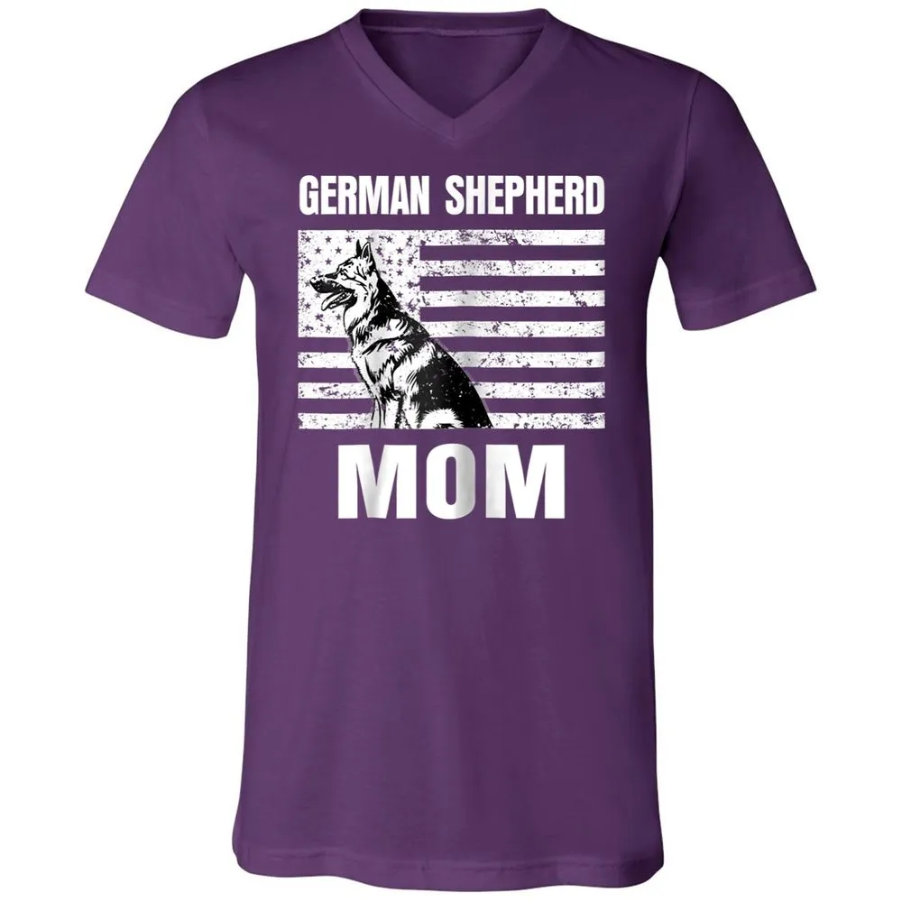 Unisex V-Neck T-Shirt - HZMVDJ22 - Team Purple - 9