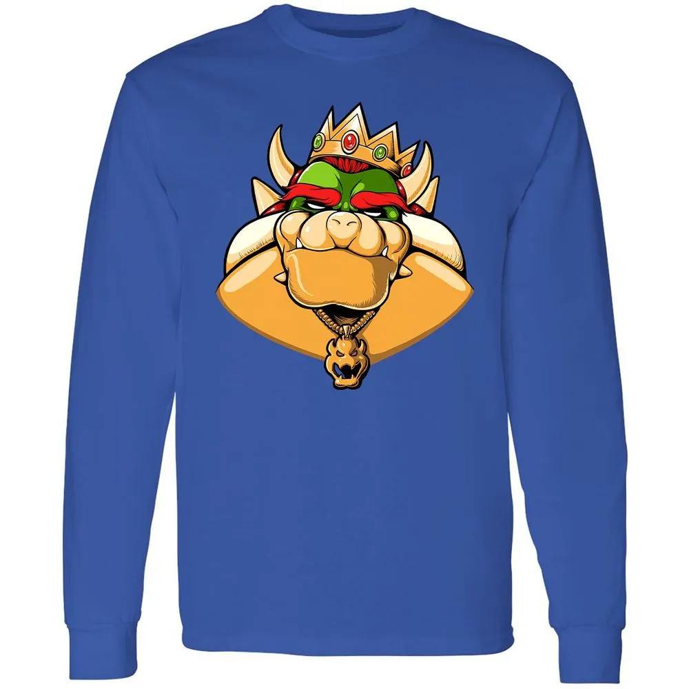 Long Sleeve T-Shirt - 277WURFM - Royal - 8