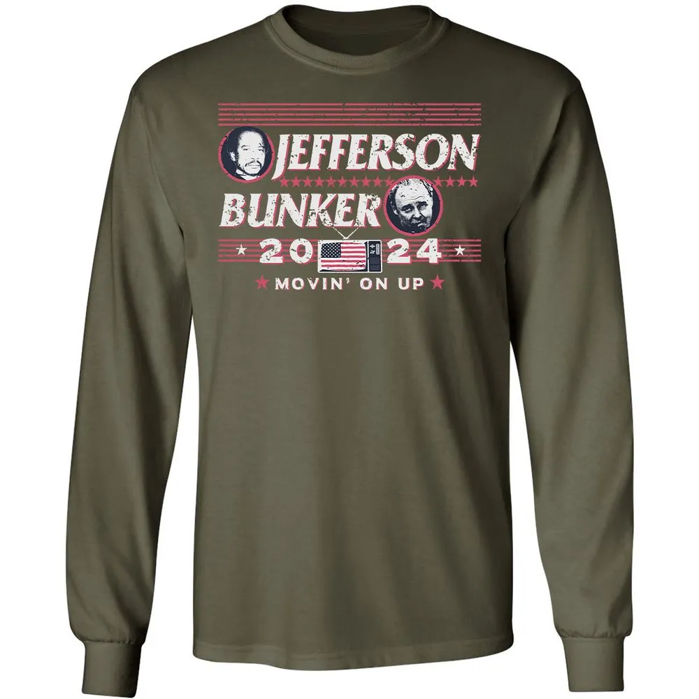 Long Sleeve T-Shirt - 2D88H6LE - Military Green - 16