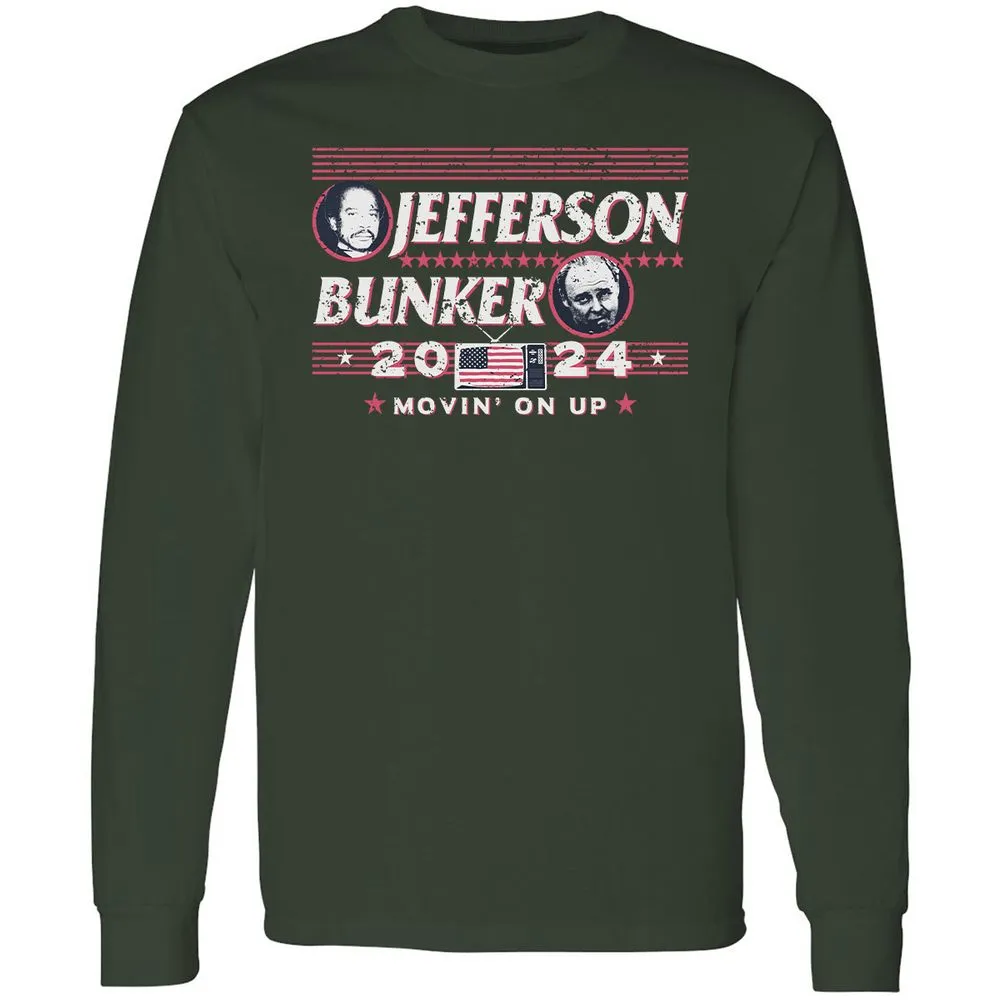 Long Sleeve T-Shirt - 2D88H6LE - Forest Green - 4