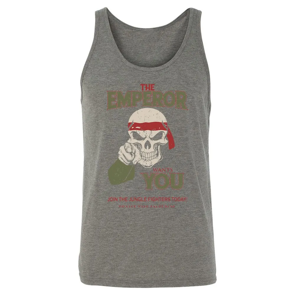 Unisex Jersey Tank - JBHWZM3D - Grey Triblend - 8