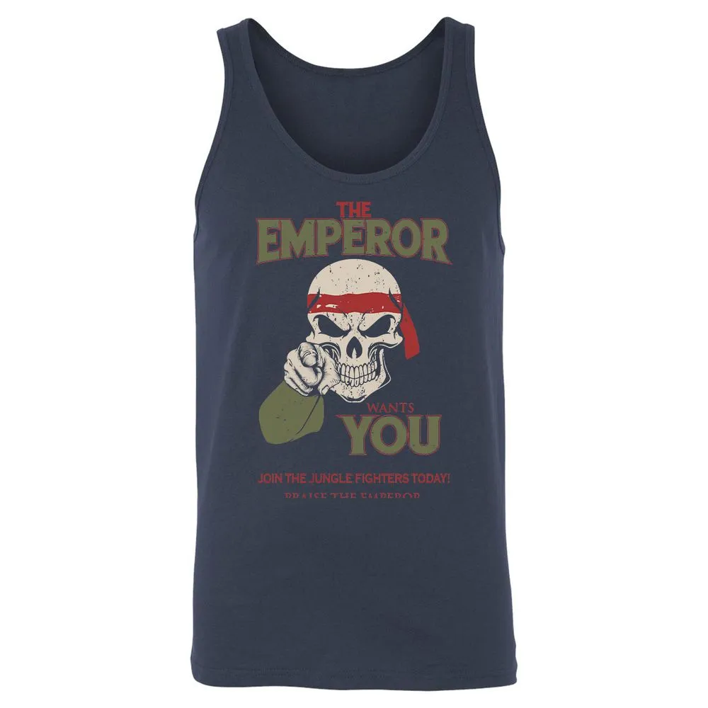 Unisex Jersey Tank - JBHWZM3D - Navy - 2